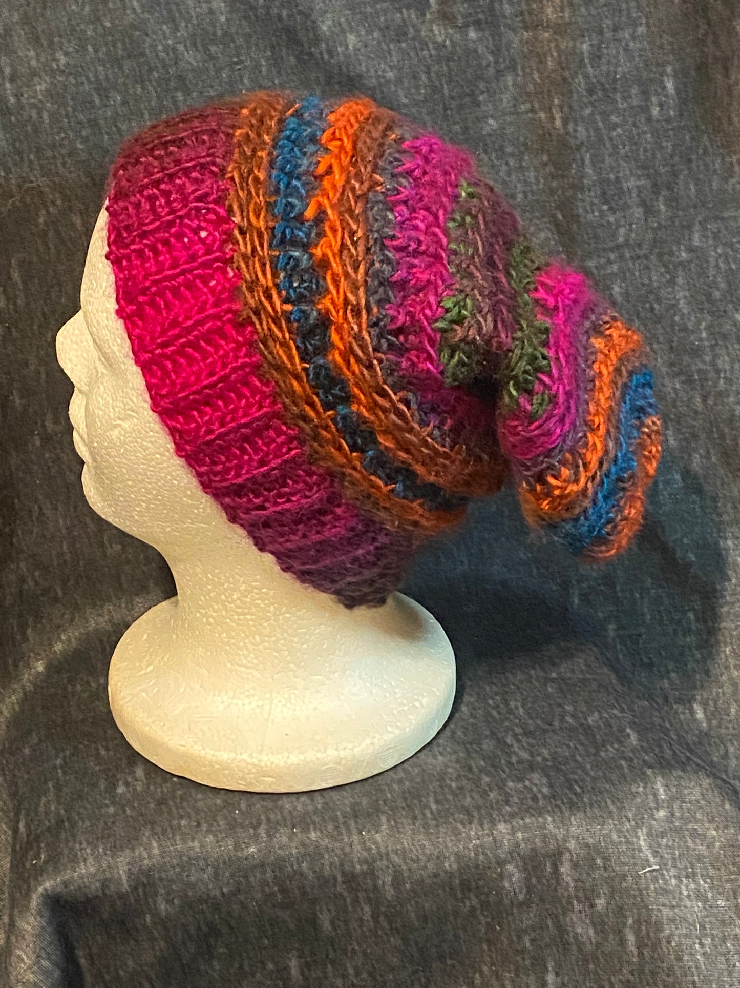 multi color beanie