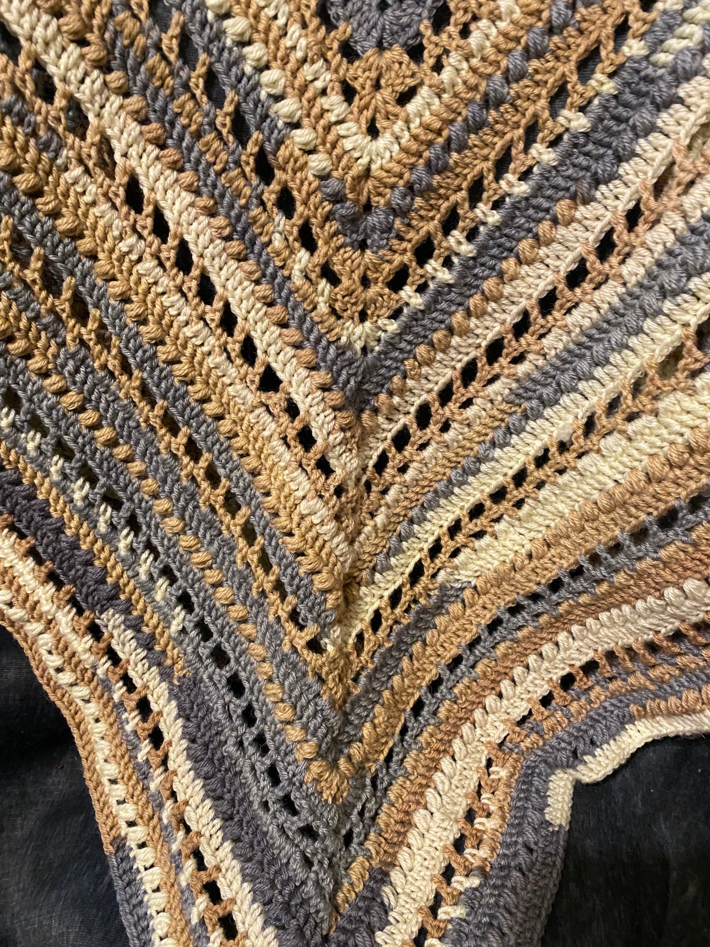 Sandy Waves Shawl