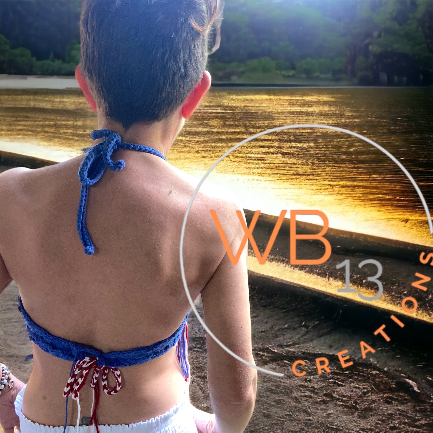 July 4th Crochet Top