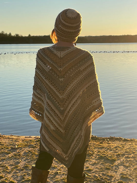 Sandy Waves Shawl